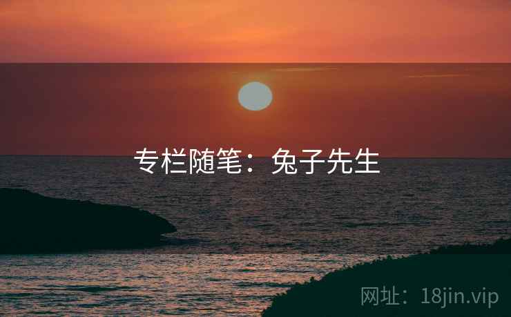 专栏随笔：兔子先生  第2张