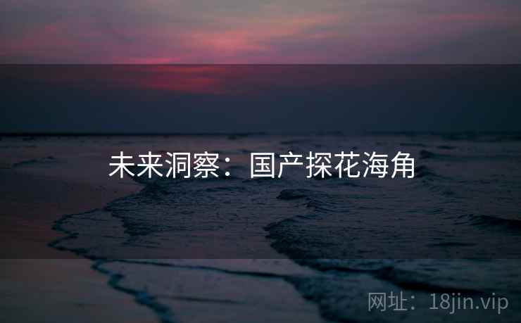 未来洞察：国产探花海角  第1张