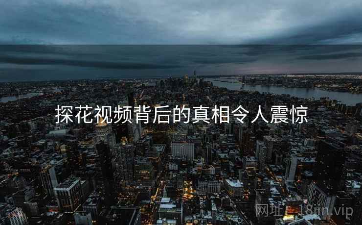 探花视频背后的真相令人震惊  第1张