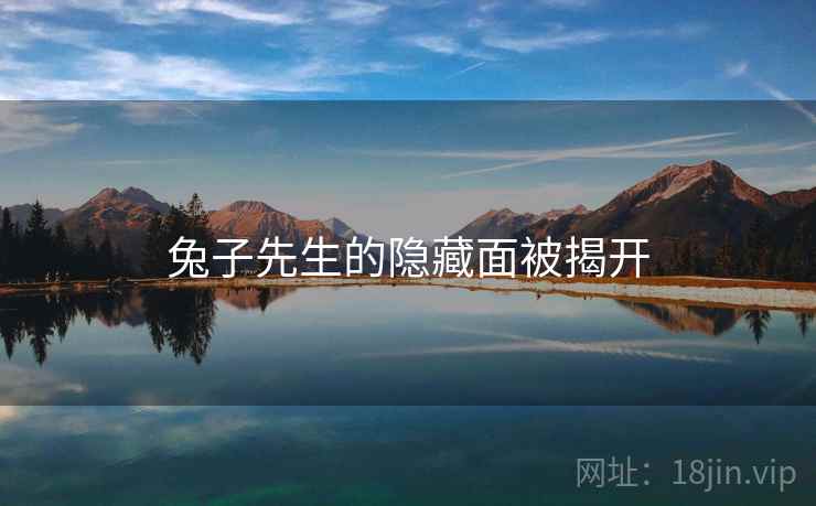 兔子先生的隐藏面被揭开  第2张 兔子先生的隐藏面被揭开  第2张