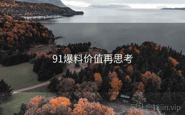 91爆料价值再思考  第1张 91爆料价值再思考  第1张